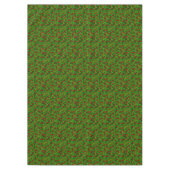 Kerst Holly Berry Leaves Tablecloth Tafelkleed (Voorkant)