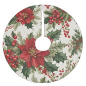 Kerst Holly & bessen boomrok Kerstboom Rok (Voorkant)
