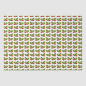 Kerst Holly Bladeren & Bessen Klokken & Gift Tissuepapier (Voorkant)