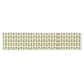 Kerst Holly bladeren & bessen Korte Tafelloper (Horizontaal)