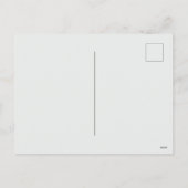 Kerst holly bladeren en bloemblaadjes tegels feestdagenkaart (Achterkant)