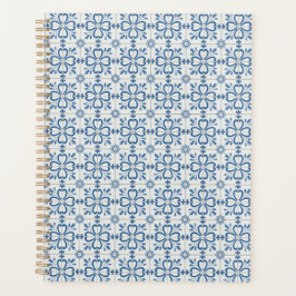 Kerst holly bladeren en bloemblaadjes tegels planner