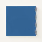 Kerst Holly bladeren en bloemen Notitieboek (Achterkant)