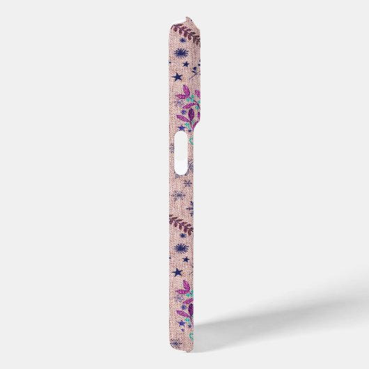 Kerst Holly boeket - Stoffig Roos Case-Mate iPhone Case (Achterkant / Rechts)