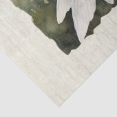 Kerst Holly Fairy Pine Forest rustieke schuur hout Tissuepapier (Detail)