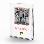 Kerst Holly Family KeepSake NAAM Feestelijk Plezie Fotoblokken (Rechts)