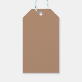  Kerst Holly Food Gift Custom Naam Cadeaulabel (Achterkant)