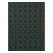 Kerst Holly in feestelijk groen Tafelkleed (Voorkant)