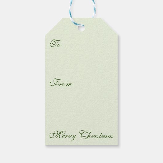 Kerst Holly & Ivy Sprig Botanische Gift Labels Cadeaulabel (Achterkant)