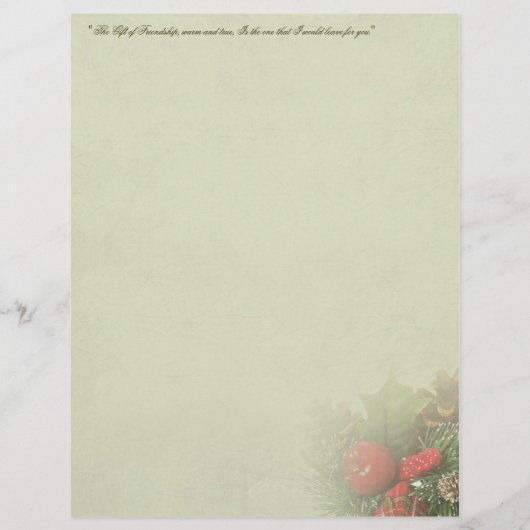 kerst Holly-kerst (Voorkant)