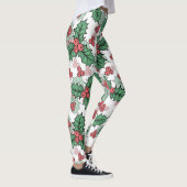 Kerst Holly Leggings (Rechts)