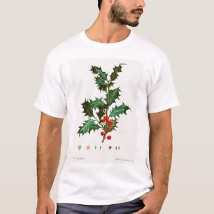 Kerst Holly Mistletoe T-shirt