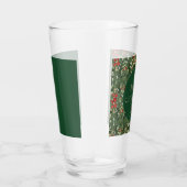 Kerst Holly Pattern Glass Tumbler (Rechts)