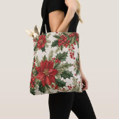 Kerst Holly & Red Berries Tas (Dichtbij)
