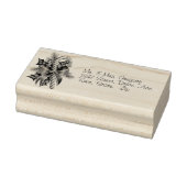 Kerst Holly Suikerstoklint Rubberstempel (Stempel)