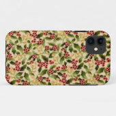 Kerst Holly Telefoon Case (Achterkant (horizontaal))
