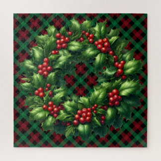Kerst Holly Weath Puzzel