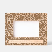  kerst Holly Wooden Gegraveerde Lijstjes (Voorkant)