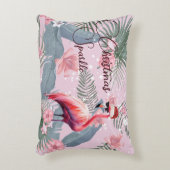 Kerst Home Accessoires Flamingo Tropical Accent Kussen (Voorkant(Verticaal))