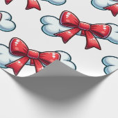 Kerst Hond Bot Wrapping Papier (Hoek)