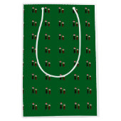 kerst hond medium cadeauzakje (Voorkant)
