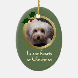  Kerst Hond Memorial Ornament