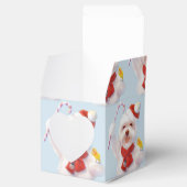 Kerst Hond met Candy Cane Bedankdoosjes (Geopend)