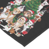 Kerst Honden Liefhebber Vakantie Moeder van de Hon Korte Tafelloper (Hoek)