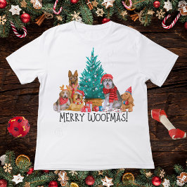 Kerst Honden, Merry Woofmas T-shirt
