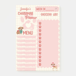 Kerst Hondenliefhebber to-do lijst Post-it notitie Post-it® Notes