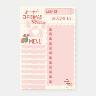 Kerst Hondenliefhebber to-do lijst Post-it notitie Post-it® Notes