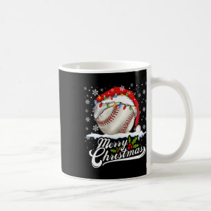 Kerst Honkbal Santa Hat Xmas Boys Mannen Koffiemok