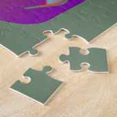 Kerst hoop en saamhorigheid legpuzzel (Zijkant)