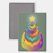Kerst hoop en saamhorigheid magneet (Voorkant / Achterkant)