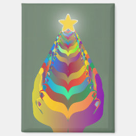 Kerst hoop en saamhorigheid magneet