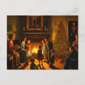 Kerst Horror Retro  Briefkaart (Voorkant)