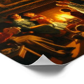 Kerst Horror Retro Poster (Hoek)