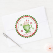 Kerst Hot Chocolate Vakantie Stickers (Envelop)