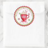 Kerst Hot Chocolate Vakantie Stickers (Tas)