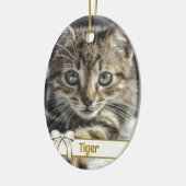 Kerst Huisdieren Dubbelzijdig Foto Ornament (Links)