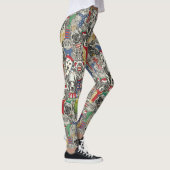 Kerst Huisdieren Leggings (Rechts)