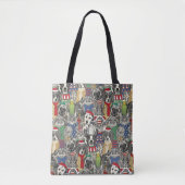 Kerst Huisdieren Tote Bag (Voorkant)