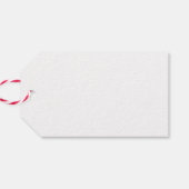 Kerst Hulst Bessen Elegant Prettig Kerstfeest Cadeaulabel (Achterkant Horizontaal)