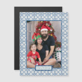 Kerst hulst en bloemblaadjes tegels frame (Voorkant / Achterkant)