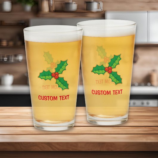 Kerst Hulst Glas