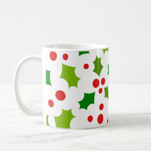 Kerst hulst mok