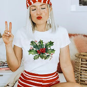 Kerst Hulst Takje T-shirt