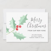 Kerst-Hulst Verhuizen Aankondiging (Voorkant)
