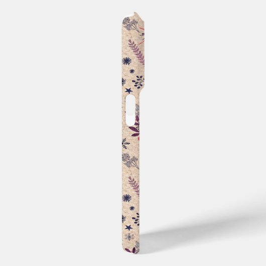 Kerst hulstboeket - Cream Beige Case-Mate iPhone Case (Achterkant / Rechts)