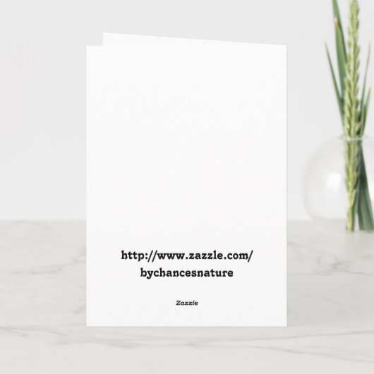 Kerst humor  kaart (Achterkant)